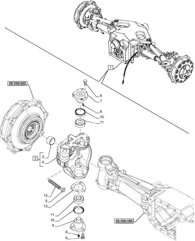 New Holland T6070 Zwrotnica 84188871 - Stupica - Žemės ūkio technika: foto 1 New Holland T6070 Zwrotnica 84188871 - Stupica - Žemės ūkio technika: foto 1