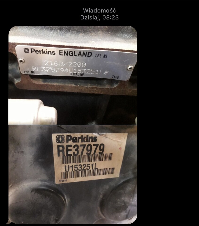 Perkins RE37979 - Blok - Cilindrų blokas - Žemės ūkio technika: foto 1 Perkins RE37979 - Blok - Cilindrų blokas - Žemės ūkio technika: foto 1