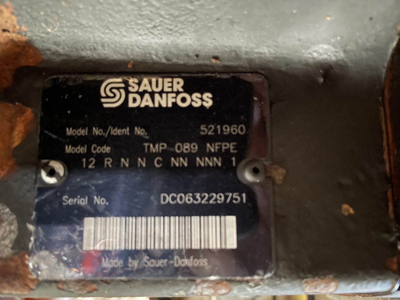 Pompa jazdy hydrostat Sauer Danfoss 521960 TMP-089 NFPE - Hidraulinis siurblys - Žemės ūkio technika: foto 5 Pompa jazdy hydrostat Sauer Danfoss 521960 TMP-089 NFPE - Hidraulinis siurblys - Žemės ūkio technika: foto 5