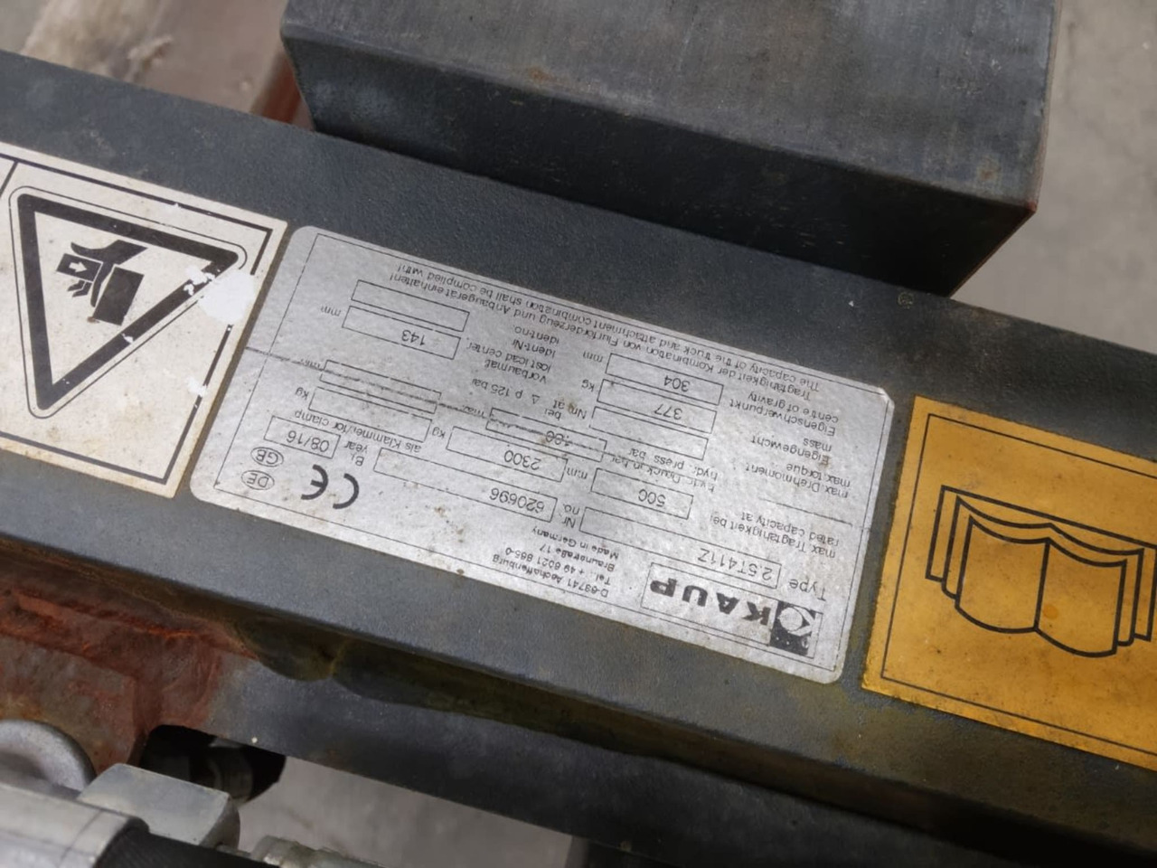 Kaup 25T4112 - Padargas - Krovimo technika: foto 4 Kaup 25T4112 - Padargas - Krovimo technika: foto 4