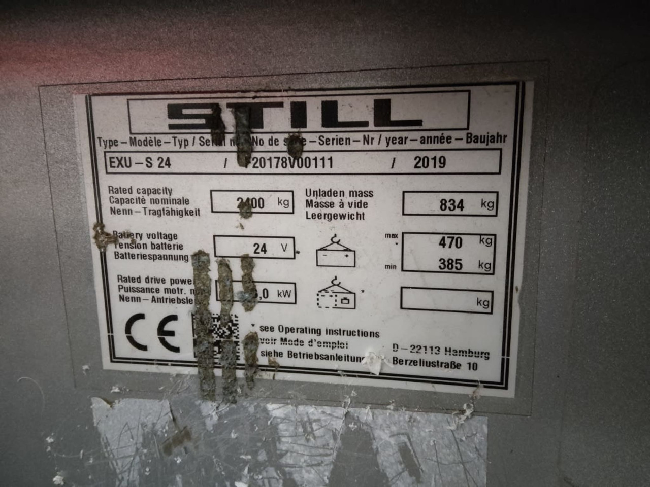 STILL EXU-S24/2400mm - Padėklų krautuvas: foto 5 STILL EXU-S24/2400mm - Padėklų krautuvas: foto 5
