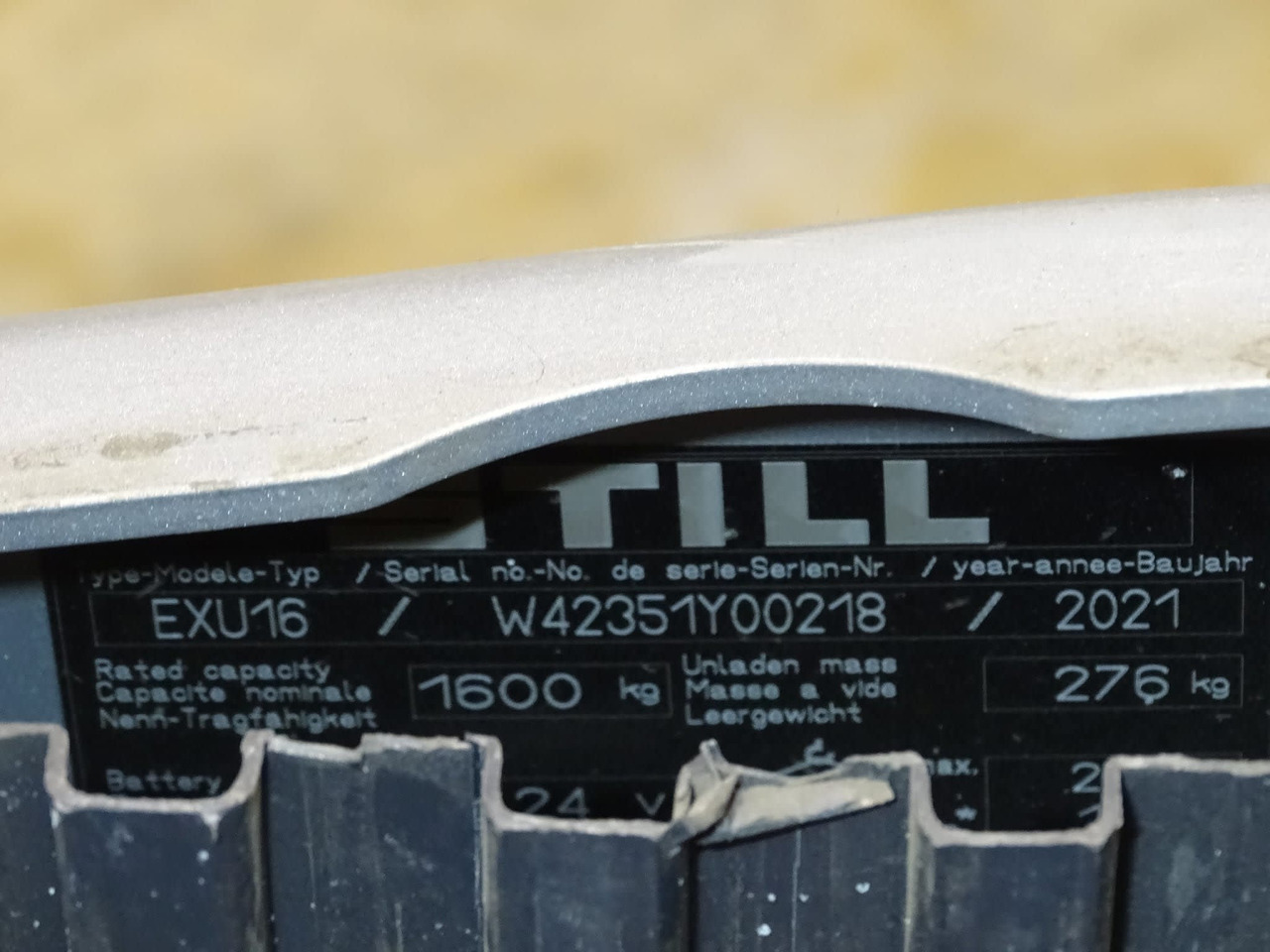 STILL EXU16 - Padėklų krautuvas: foto 5 STILL EXU16 - Padėklų krautuvas: foto 5