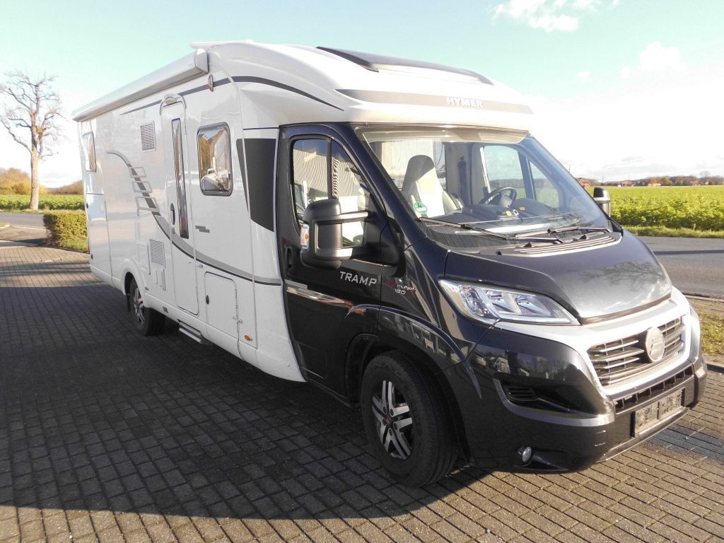 HYMER / ERIBA / HYMERCAR Tramp SL 704 Hubstützen, Solar, AHK uvm++++ - Pusiau integruotas kemperis: foto 1 HYMER / ERIBA / HYMERCAR Tramp SL 704 Hubstützen, Solar, AHK uvm++++ - Pusiau integruotas kemperis: foto 1