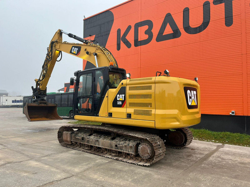 Vikšrinis ekskavatorius Caterpillar 320 ROTOTILT / CENTRAL LUBRICATION / AC / 2 BUCKETS: foto 7