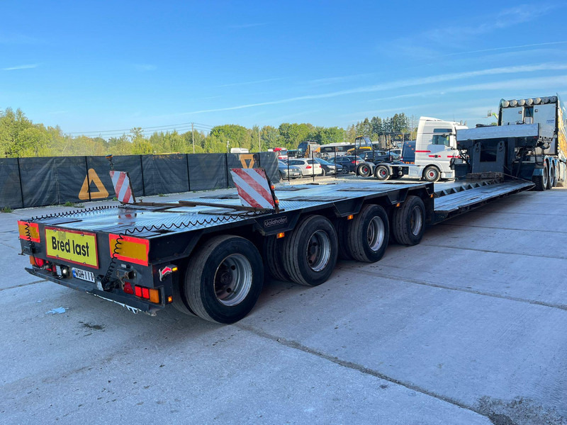 Goldhofer STZ-VL4 Extendable / All axles hydraulically forced steered - Žemo profilio platforma puspriekabė: foto 3 Goldhofer STZ-VL4 Extendable / All axles hydraulically forced steered - Žemo profilio platforma puspriekabė: foto 3