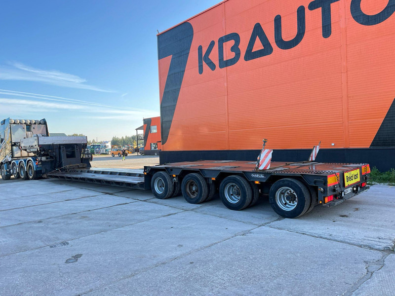 Goldhofer STZ-VL4 Extendable / All axles hydraulically forced steered - Žemo profilio platforma puspriekabė: foto 5 Goldhofer STZ-VL4 Extendable / All axles hydraulically forced steered - Žemo profilio platforma puspriekabė: foto 5