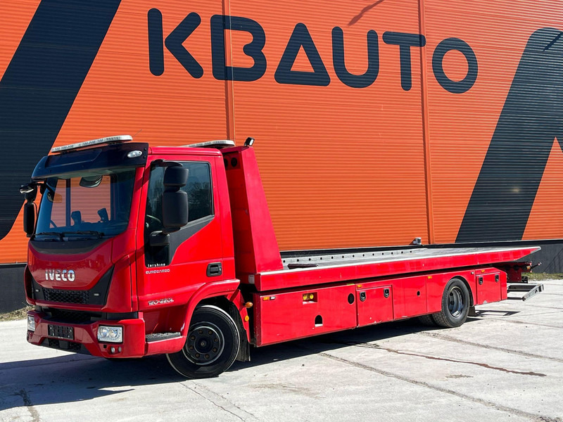 Iveco Eurocargo 120-220L 4x2 WY 2500 kg / PLATFORM L=6570 mm / W=2300 mm / WINCH - Autovežis sunkvežimis: foto 1 Iveco Eurocargo 120-220L 4x2 WY 2500 kg / PLATFORM L=6570 mm / W=2300 mm / WINCH - Autovežis sunkvežimis: foto 1