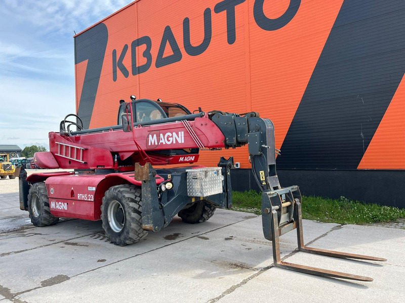 MAGNI RTH 5.23 FORKS / BUCKET / BASKET / WINCH / BOOM - Teleskopinis krautuvas: foto 4 MAGNI RTH 5.23 FORKS / BUCKET / BASKET / WINCH / BOOM - Teleskopinis krautuvas: foto 4