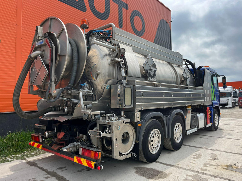 MAN TGA 26.430 6x2*4 TANK 13700 l / VACUUM MORO PM200R - 2283 hours / PRESSURE Pratissoli KF38 - 40 l/min - 150 bar - Asenizatorius: foto 5 MAN TGA 26.430 6x2*4 TANK 13700 l / VACUUM MORO PM200R - 2283 hours / PRESSURE Pratissoli KF38 - 40 l/min - 150 bar - Asenizatorius: foto 5