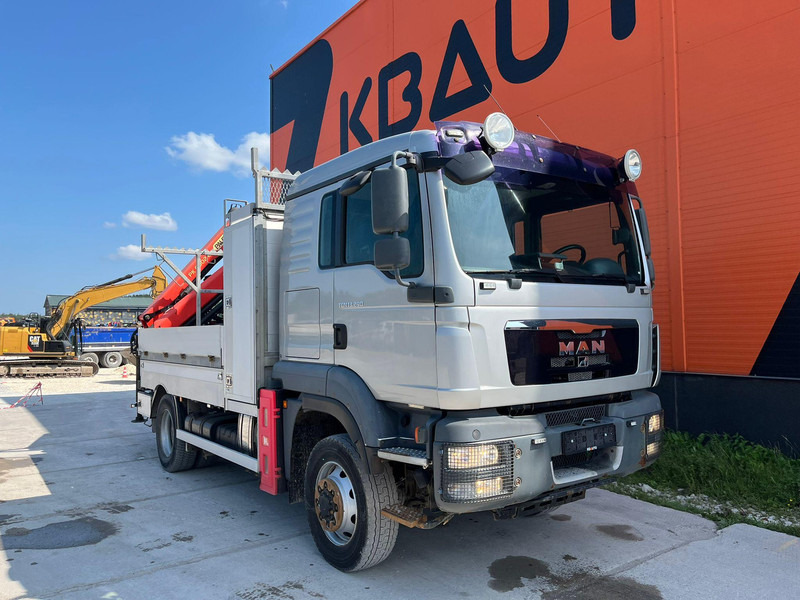 MAN TGM 13.290 4x4 PK9002 / PLATFORM L=3212 mm - Platforminis/ Bortinis sunkvežimis, Sunkvežimis su kranu: foto 4 MAN TGM 13.290 4x4 PK9002 / PLATFORM L=3212 mm - Platforminis/ Bortinis sunkvežimis, Sunkvežimis su kranu: foto 4