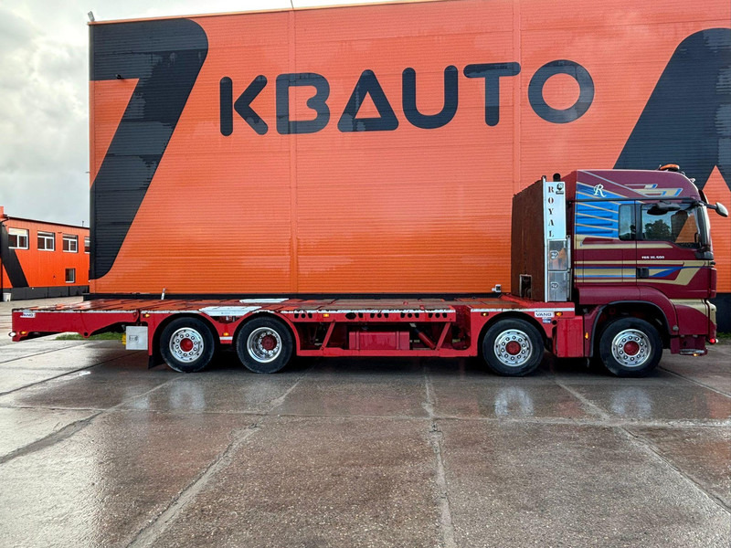 MAN TGS 35.480 8x4H-6 HYDRODRIVE / PLATFORM L=9160 mm / WINCH - Autovežis sunkvežimis: foto 5 MAN TGS 35.480 8x4H-6 HYDRODRIVE / PLATFORM L=9160 mm / WINCH - Autovežis sunkvežimis: foto 5