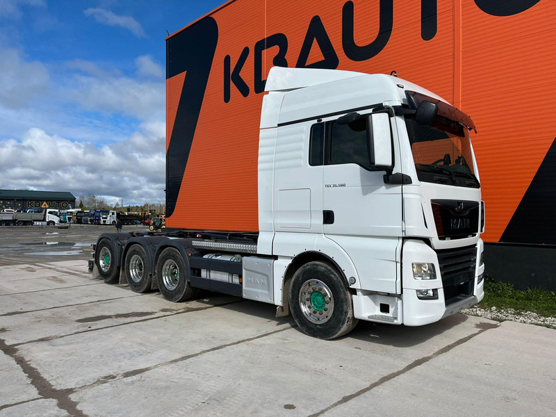 MAN TGX 35.580 8x4*4 MULTILIFT T 20 ton / L=5800 mm / INTARDER - Hook-lift sunkvežimis: foto 4 MAN TGX 35.580 8x4*4 MULTILIFT T 20 ton / L=5800 mm / INTARDER - Hook-lift sunkvežimis: foto 4