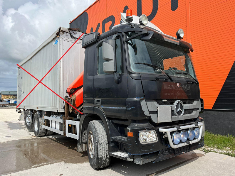 Mercedes-Benz Actros 2536 6x2*4 PK18002 / BOX L=6965 mm - Važiuoklės sunkvežimis, Sunkvežimis su kranu: foto 3 Mercedes-Benz Actros 2536 6x2*4 PK18002 / BOX L=6965 mm - Važiuoklės sunkvežimis, Sunkvežimis su kranu: foto 3