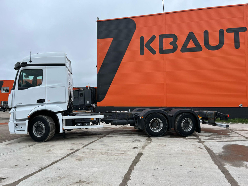 Važiuoklės sunkvežimis Mercedes-Benz Actros 2553 6x2*4 PTO / CHASSIS L=7128 mm: foto 9