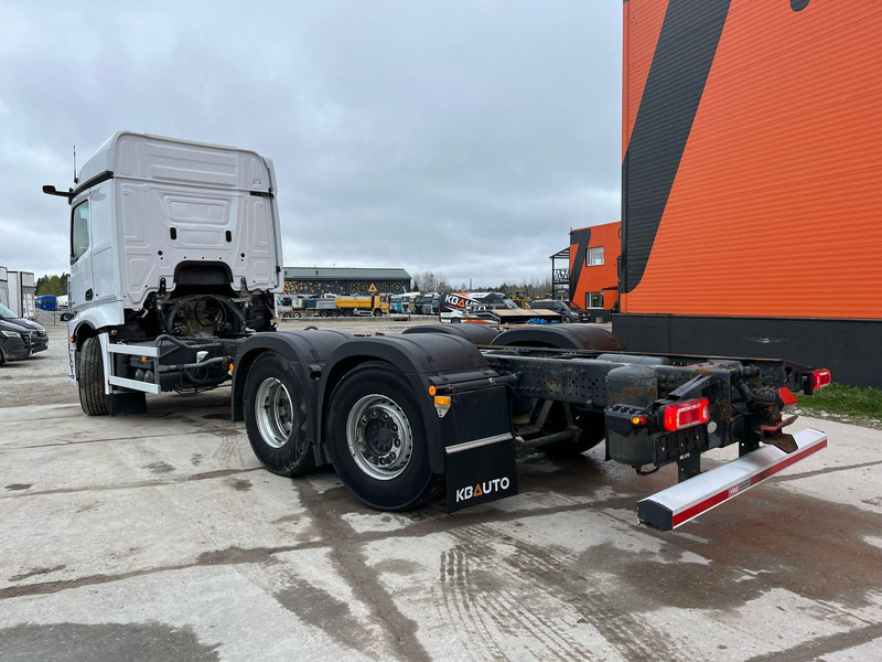 Važiuoklės sunkvežimis Mercedes-Benz Actros 2553 6x2*4 PTO / CHASSIS L=7128 mm: foto 8