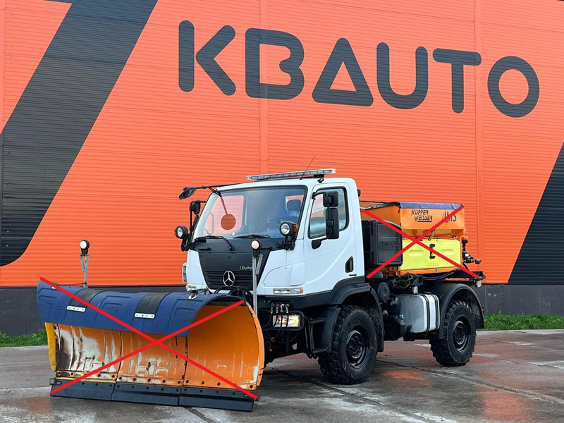 Mercedes-Benz UNIMOG U 20 4x4 SOLD WITHOUT SNOW PLOW & SPREADER ! TIPPER BOX ONLY ! - Savivartis sunkvežimis: foto 1 Mercedes-Benz UNIMOG U 20 4x4 SOLD WITHOUT SNOW PLOW & SPREADER ! TIPPER BOX ONLY ! - Savivartis sunkvežimis: foto 1