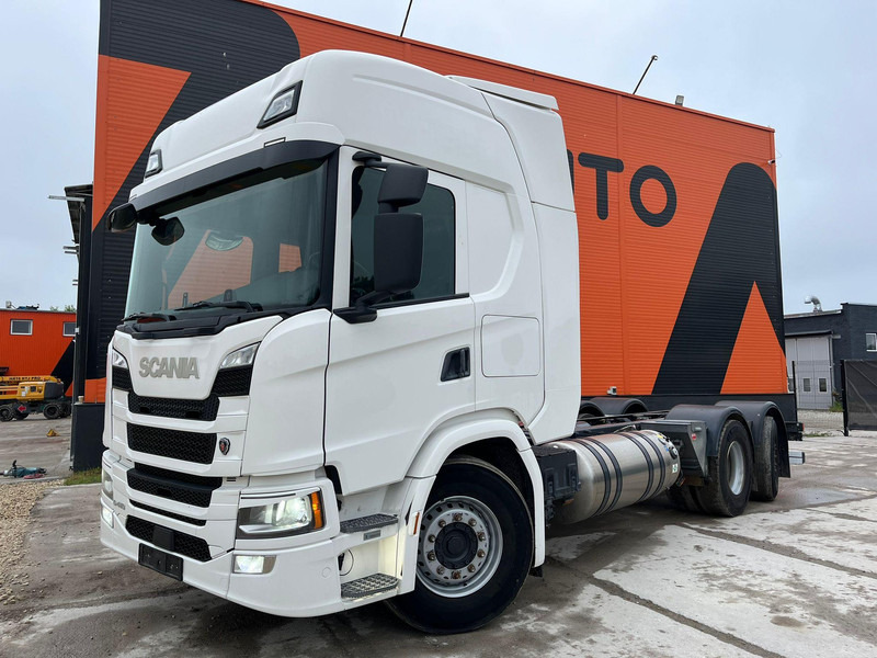 Scania G 410 6x2*4 LNG / RETARDER / CHASSIS L=6514 mm - Važiuoklės sunkvežimis: foto 2 Scania G 410 6x2*4 LNG / RETARDER / CHASSIS L=6514 mm - Važiuoklės sunkvežimis: foto 2