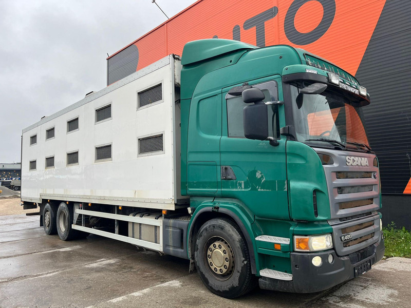 Scania G 480 6x2*4 BOX L=9212 mm / COOLANT LEAKAGE ON 3 RD CYLINDER - Gyvulių pervežimo sunkvežimis: foto 4 Scania G 480 6x2*4 BOX L=9212 mm / COOLANT LEAKAGE ON 3 RD CYLINDER - Gyvulių pervežimo sunkvežimis: foto 4