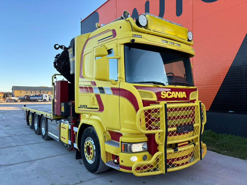Scania G 490 8x4*4 PK 65002 SH / JIB CONNECTION / PLATFORM L=6301-7499 mm - Platforminis/ Bortinis sunkvežimis, Sunkvežimis su kranu: foto 4 Scania G 490 8x4*4 PK 65002 SH / JIB CONNECTION / PLATFORM L=6301-7499 mm - Platforminis/ Bortinis sunkvežimis, Sunkvežimis su kranu: foto 4