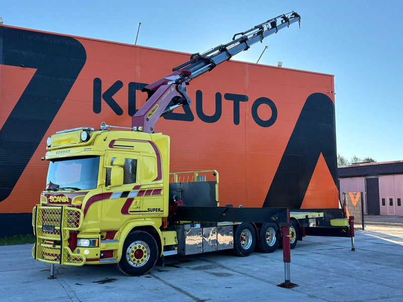 Scania G 490 8x4*4 PK 65002 SH / JIB CONNECTION / PLATFORM L=6301-7499 mm - Platforminis/ Bortinis sunkvežimis, Sunkvežimis su kranu: foto 1 Scania G 490 8x4*4 PK 65002 SH / JIB CONNECTION / PLATFORM L=6301-7499 mm - Platforminis/ Bortinis sunkvežimis, Sunkvežimis su kranu: foto 1
