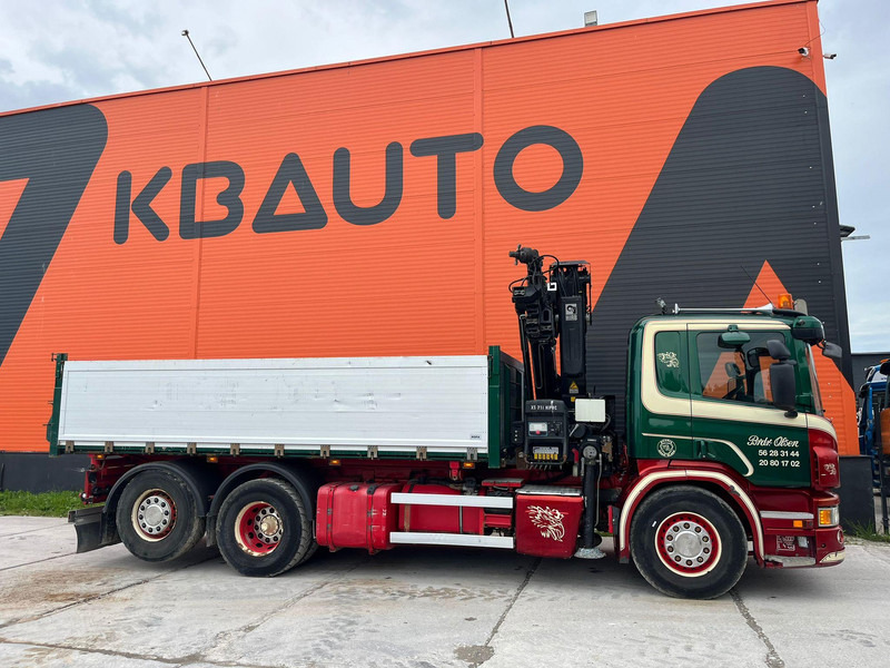 Scania P 410 6x2*4 HIAB 211EP-5 / BOX L=5386 mm - Savivartis sunkvežimis, Sunkvežimis su kranu: foto 5 Scania P 410 6x2*4 HIAB 211EP-5 / BOX L=5386 mm - Savivartis sunkvežimis, Sunkvežimis su kranu: foto 5