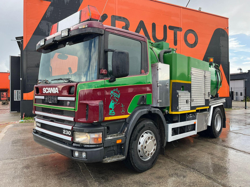 Scania P 94 4x2 TANK 9000 I + 1200 l / VACUUM Jurop PR150 / PRESSURE Pratissoli 150 bar / 102 l/min - Asenizatorius: foto 2 Scania P 94 4x2 TANK 9000 I + 1200 l / VACUUM Jurop PR150 / PRESSURE Pratissoli 150 bar / 102 l/min - Asenizatorius: foto 2