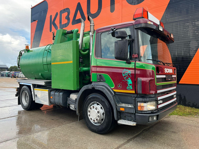Scania P 94 4x2 TANK 9000 I + 1200 l / VACUUM Jurop PR150 / PRESSURE Pratissoli 150 bar / 102 l/min - Asenizatorius: foto 4 Scania P 94 4x2 TANK 9000 I + 1200 l / VACUUM Jurop PR150 / PRESSURE Pratissoli 150 bar / 102 l/min - Asenizatorius: foto 4