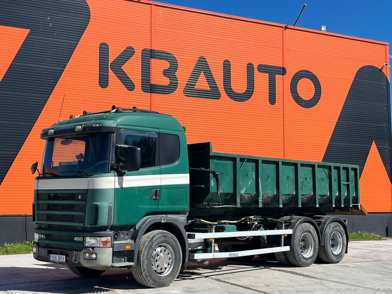 Scania R 124 400 6x2 MARREL AL 20 ton / L=5600 mm / BOX FOR SALE SEPARATELY - Hook-lift sunkvežimis: foto 2 Scania R 124 400 6x2 MARREL AL 20 ton / L=5600 mm / BOX FOR SALE SEPARATELY - Hook-lift sunkvežimis: foto 2