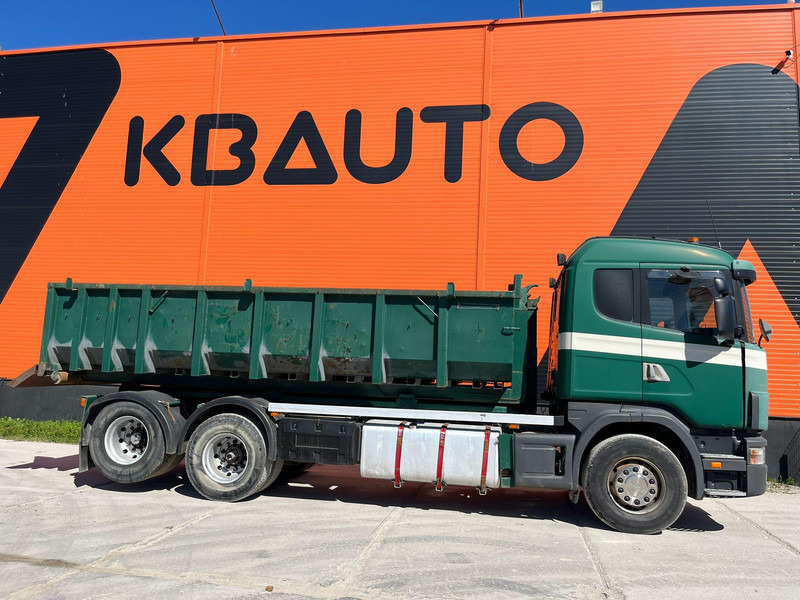 Scania R 124 400 6x2 MARREL AL 20 ton / L=5600 mm / BOX FOR SALE SEPARATELY - Hook-lift sunkvežimis: foto 5 Scania R 124 400 6x2 MARREL AL 20 ton / L=5600 mm / BOX FOR SALE SEPARATELY - Hook-lift sunkvežimis: foto 5