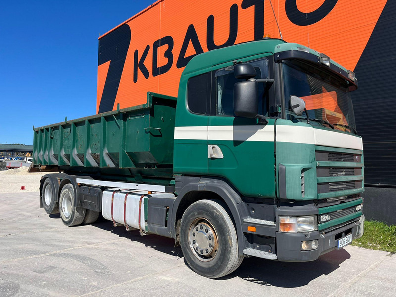 Scania R 124 400 6x2 MARREL AL 20 ton / L=5600 mm / BOX FOR SALE SEPARATELY - Hook-lift sunkvežimis: foto 4 Scania R 124 400 6x2 MARREL AL 20 ton / L=5600 mm / BOX FOR SALE SEPARATELY - Hook-lift sunkvežimis: foto 4