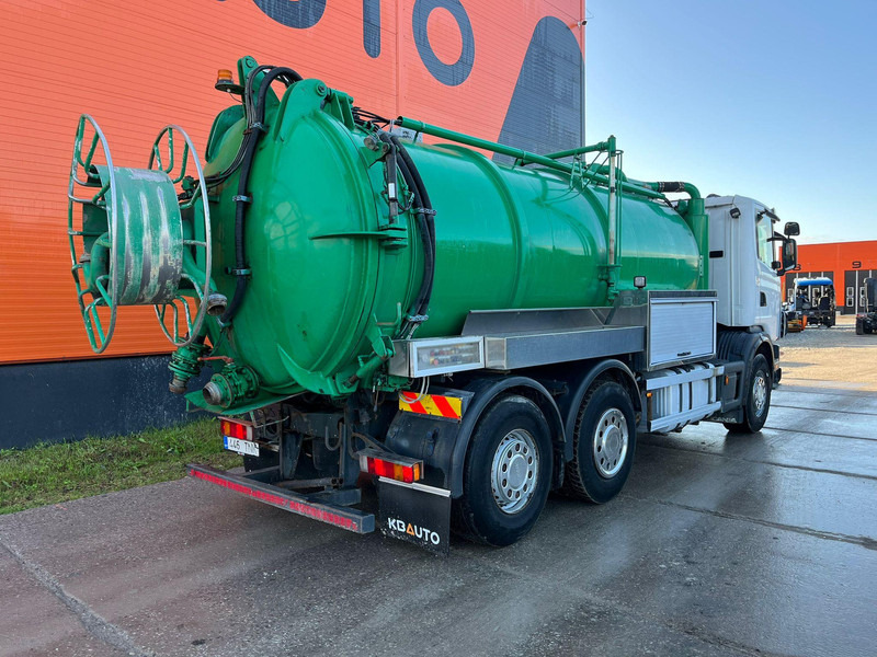 Scania R 124 6x2*4 TANK 1500 I + 13000 l / VACUUM Moro PM200 year 2015 / PRESSURE Pratissoli 500 bar / 200 l/min - Asenizatorius: foto 4 Scania R 124 6x2*4 TANK 1500 I + 13000 l / VACUUM Moro PM200 year 2015 / PRESSURE Pratissoli 500 bar / 200 l/min - Asenizatorius: foto 4