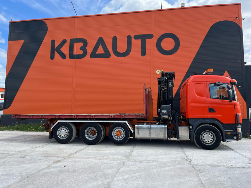 Scania R 144 8x2/4 HIAB 211EP-5 YEAR 2008 / HOOK LIFT L=5400 mm - Hook-lift sunkvežimis, Sunkvežimis su kranu: foto 5 Scania R 144 8x2/4 HIAB 211EP-5 YEAR 2008 / HOOK LIFT L=5400 mm - Hook-lift sunkvežimis, Sunkvežimis su kranu: foto 5