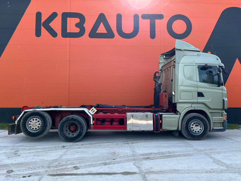 Scania R 420 6x2 PALFINGER T 20 ton / L=5450 mm / RETARDER - Hook-lift sunkvežimis: foto 5 Scania R 420 6x2 PALFINGER T 20 ton / L=5450 mm / RETARDER - Hook-lift sunkvežimis: foto 5