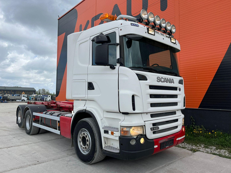 Scania R 480 6x2 HIAB 20 ton / L=5200 mm - Hook-lift sunkvežimis: foto 4 Scania R 480 6x2 HIAB 20 ton / L=5200 mm - Hook-lift sunkvežimis: foto 4