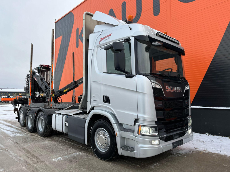 Scania R 520 8x4*4 RETARDER - Miškovežis, Sunkvežimis su kranu: foto 4 Scania R 520 8x4*4 RETARDER - Miškovežis, Sunkvežimis su kranu: foto 4