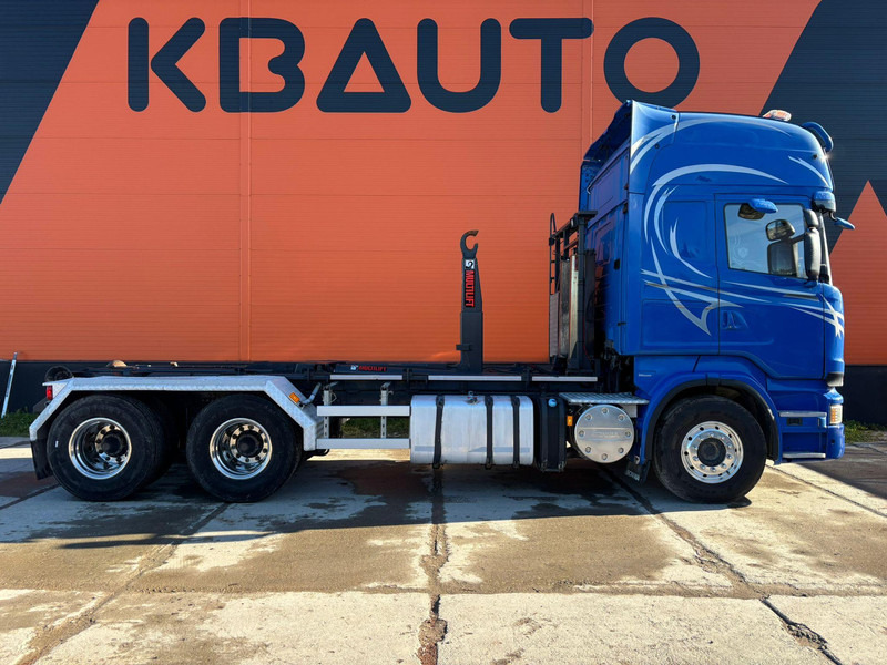Scania R 620 6x4 MULTILIFT 20 ton / L=5400 mm / RETARDER - Hook-lift sunkvežimis: foto 5 Scania R 620 6x4 MULTILIFT 20 ton / L=5400 mm / RETARDER - Hook-lift sunkvežimis: foto 5