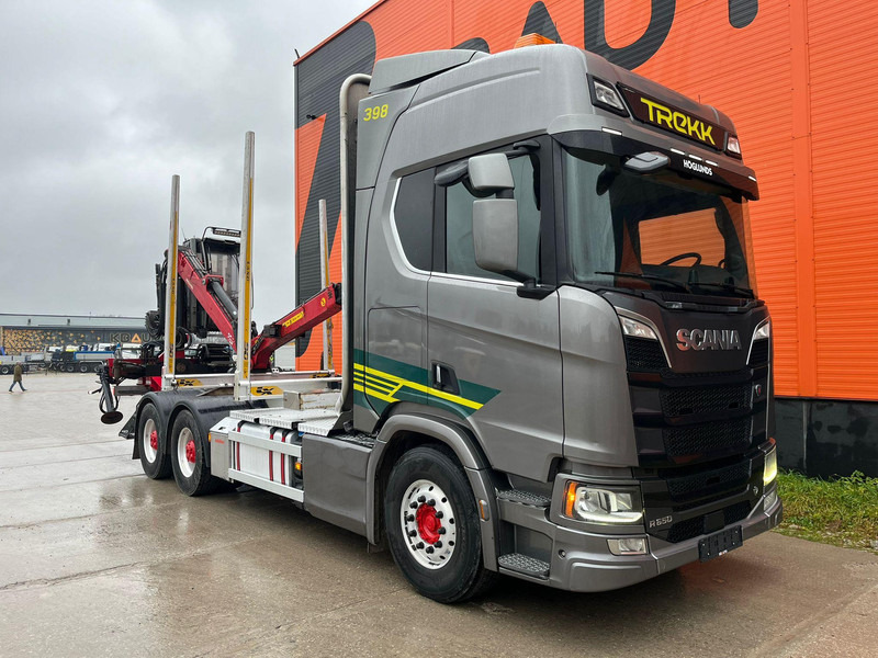 Scania R 650 6x4 RETARDER - Miškovežis, Sunkvežimis su kranu: foto 4 Scania R 650 6x4 RETARDER - Miškovežis, Sunkvežimis su kranu: foto 4