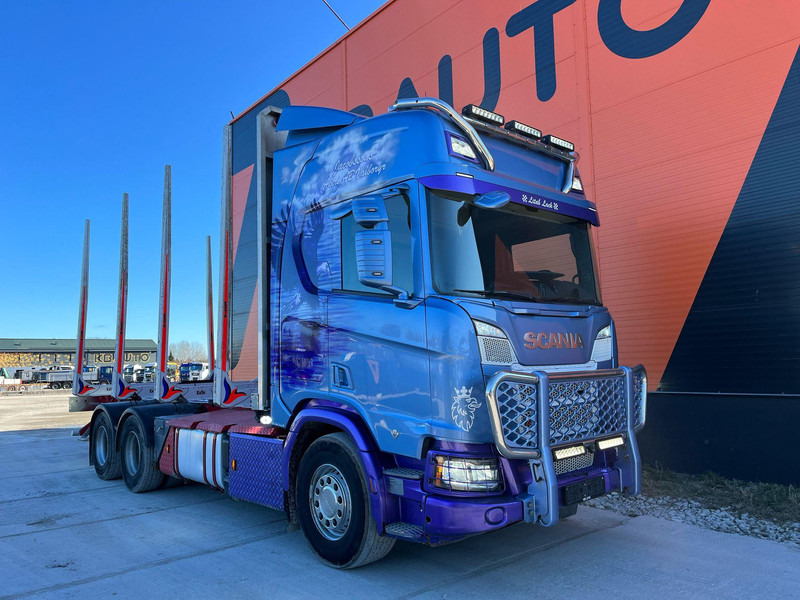 Scania R 660 6x4 RETARDER - Miškovežis, Sunkvežimis su kranu: foto 3 Scania R 660 6x4 RETARDER - Miškovežis, Sunkvežimis su kranu: foto 3