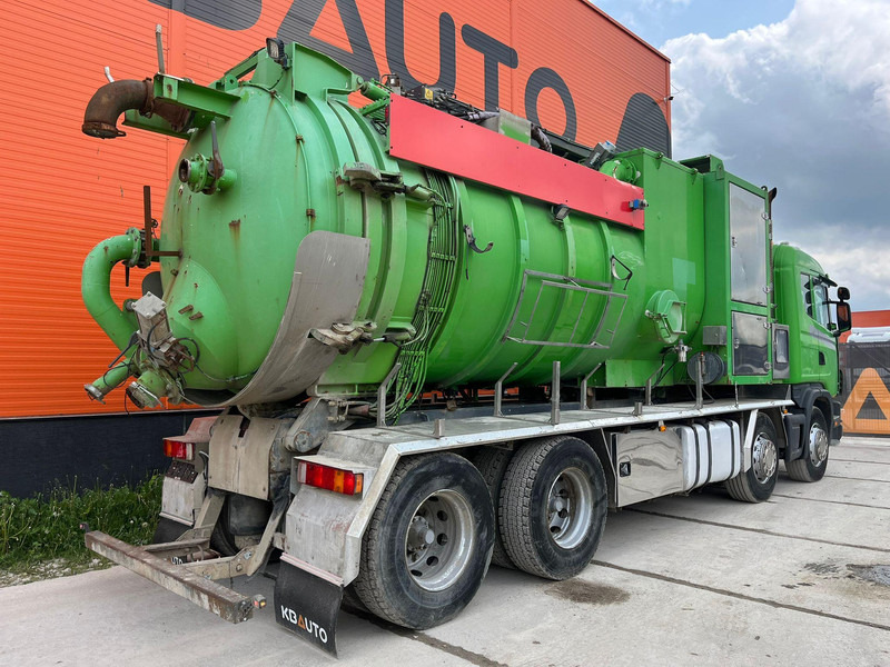 Scania R124 8x4 TANK 12000 l / VACUUM Disab P210/9 - 7800 m3/h / 1182 hours - Asenizatorius: foto 5 Scania R124 8x4 TANK 12000 l / VACUUM Disab P210/9 - 7800 m3/h / 1182 hours - Asenizatorius: foto 5