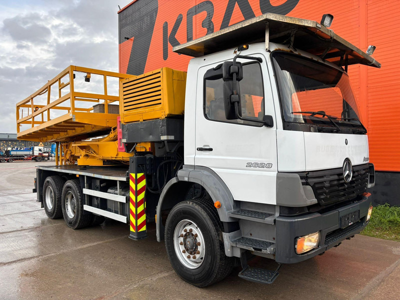 Mercedes-Benz Atego 2628 6x4 AMV ARBPL.10.5M / boom 10.5 m / 1000 kg / 7912 hours - KAESER M76 / 2700 l/min - Sunkvežimis, Sunkvežimis su kranu: foto 4 Mercedes-Benz Atego 2628 6x4 AMV ARBPL.10.5M / boom 10.5 m / 1000 kg / 7912 hours - KAESER M76 / 2700 l/min - Sunkvežimis, Sunkvežimis su kranu: foto 4