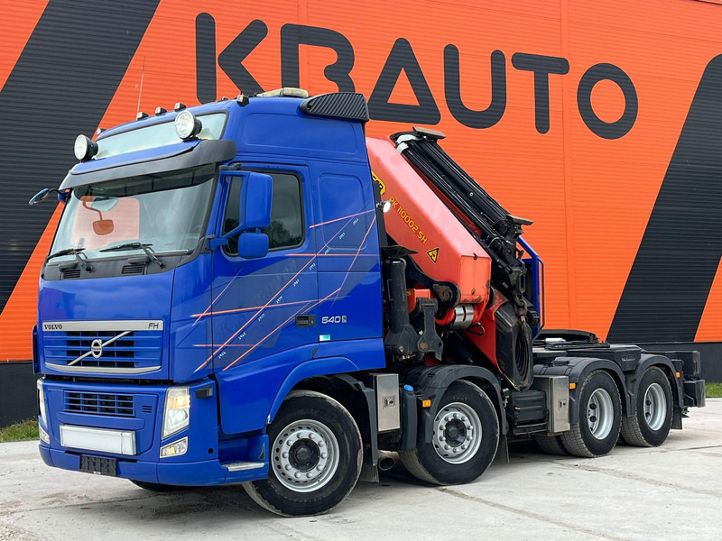 Volvo FH 540 8x4 PALFINGER PK110002 / RETARDER - Vilkikas: foto 2 Volvo FH 540 8x4 PALFINGER PK110002 / RETARDER - Vilkikas: foto 2