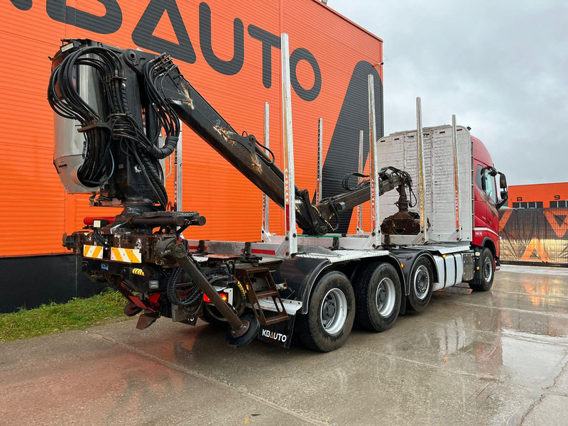 Miškovežis, Sunkvežimis su kranu pervežimui medienos Volvo FH 16 600 8x4/4 FRESH TÜV: foto 6