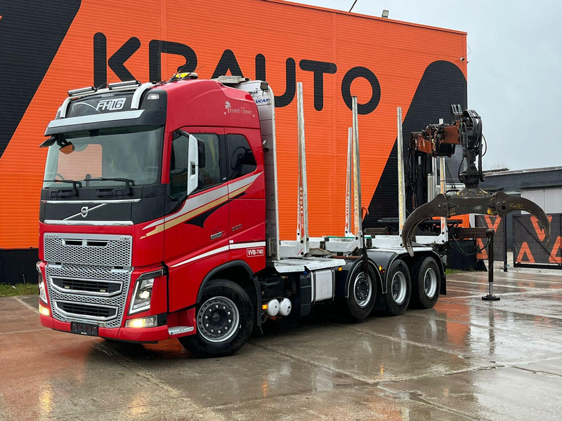 Volvo FH 16 600 8x4/4 FRESH TÜV - Miškovežis, Sunkvežimis su kranu: foto 1 Volvo FH 16 600 8x4/4 FRESH TÜV - Miškovežis, Sunkvežimis su kranu: foto 1