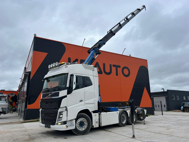 Volvo FH 16 750 8x4*4 COMBI / PK34002 / JOAB L 24 ton / L=4950 mm - Hook-lift sunkvežimis, Sunkvežimis su kranu: foto 1 Volvo FH 16 750 8x4*4 COMBI / PK34002 / JOAB L 24 ton / L=4950 mm - Hook-lift sunkvežimis, Sunkvežimis su kranu: foto 1