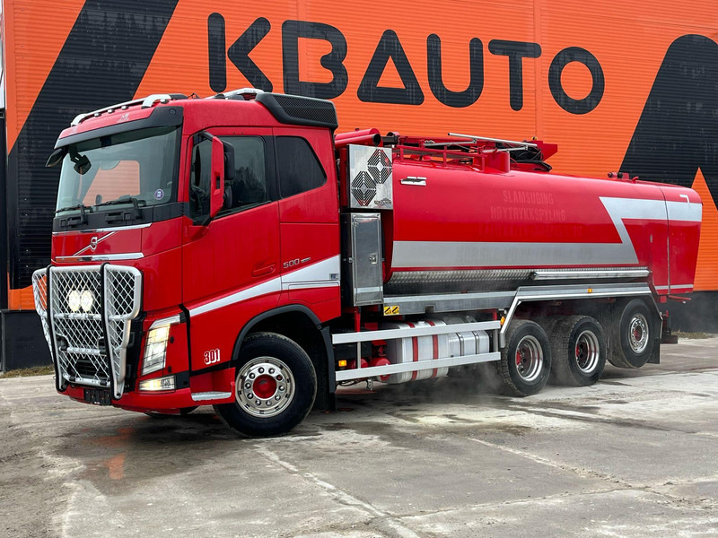 Volvo FH 500 8x4*4 KORP&SON TANK10000 + 10500 l / VACUUM Vacustar W1600R / PRESSURE Uraca KF716 - 350 l/min - 170 bar - Asenizatorius: foto 1 Volvo FH 500 8x4*4 KORP&SON TANK10000 + 10500 l / VACUUM Vacustar W1600R / PRESSURE Uraca KF716 - 350 l/min - 170 bar - Asenizatorius: foto 1