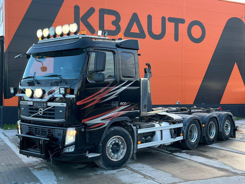 Volvo FH 500 8x4*4 PALFINGER / L=6640 mm / SNOWPLOW EQUIPMENT - Hook-lift sunkvežimis: foto 1 Volvo FH 500 8x4*4 PALFINGER / L=6640 mm / SNOWPLOW EQUIPMENT - Hook-lift sunkvežimis: foto 1