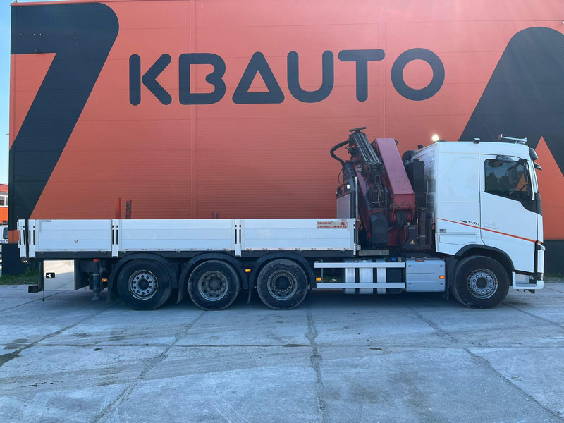 Volvo FH 540 8x4*4 HMF5020K-6 + JIB + WINCH / PLATFORM L=6508 mm - Platforminis/ Bortinis sunkvežimis, Sunkvežimis su kranu: foto 5 Volvo FH 540 8x4*4 HMF5020K-6 + JIB + WINCH / PLATFORM L=6508 mm - Platforminis/ Bortinis sunkvežimis, Sunkvežimis su kranu: foto 5
