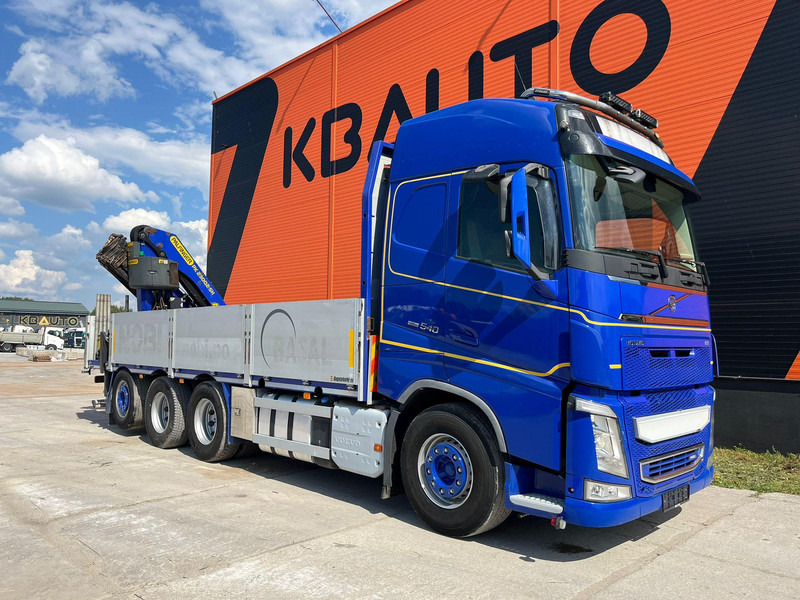 Volvo FH 540 8x4*4 RETARDER / PK 23002-SH / PLATFORM L= 6330 mm - Platforminis/ Bortinis sunkvežimis, Sunkvežimis su kranu: foto 4 Volvo FH 540 8x4*4 RETARDER / PK 23002-SH / PLATFORM L= 6330 mm - Platforminis/ Bortinis sunkvežimis, Sunkvežimis su kranu: foto 4