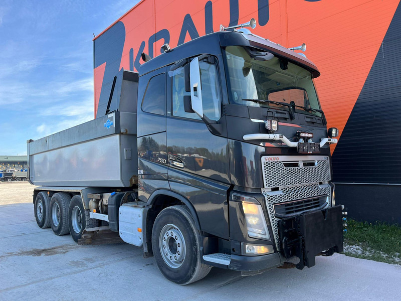 Volvo FH 750 8x4*4 UNDERBODY SCRAPER / RETARDER / BOX L=5940 mm - Savivartis sunkvežimis: foto 4 Volvo FH 750 8x4*4 UNDERBODY SCRAPER / RETARDER / BOX L=5940 mm - Savivartis sunkvežimis: foto 4