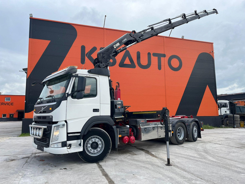 Volvo FM 330 6x2*4 HIAB 192E-5 / HIAB XR 18 ton / L=5100 mm - Hook-lift sunkvežimis, Sunkvežimis su kranu: foto 1 Volvo FM 330 6x2*4 HIAB 192E-5 / HIAB XR 18 ton / L=5100 mm - Hook-lift sunkvežimis, Sunkvežimis su kranu: foto 1